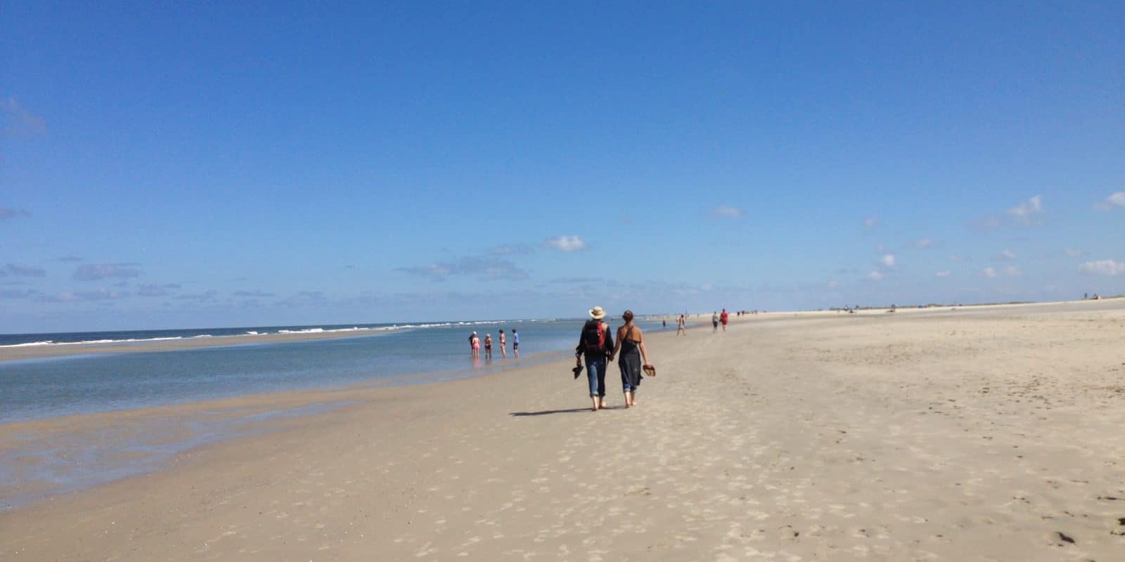 Menschen am Strand