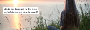 See, Frau, Sonnenuntergang, Ruhe