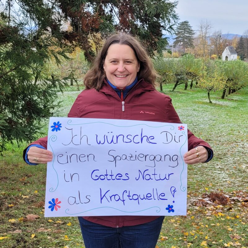 Miriam München München mit Wunsch für den Adventskalender