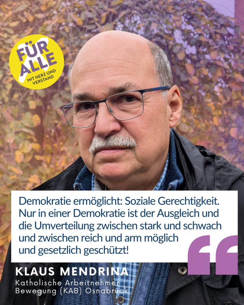 Statement "Für alle"