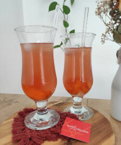 Mango-Maracuja-Rhabarber-Cocktail