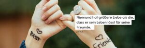 Hände, Freunde