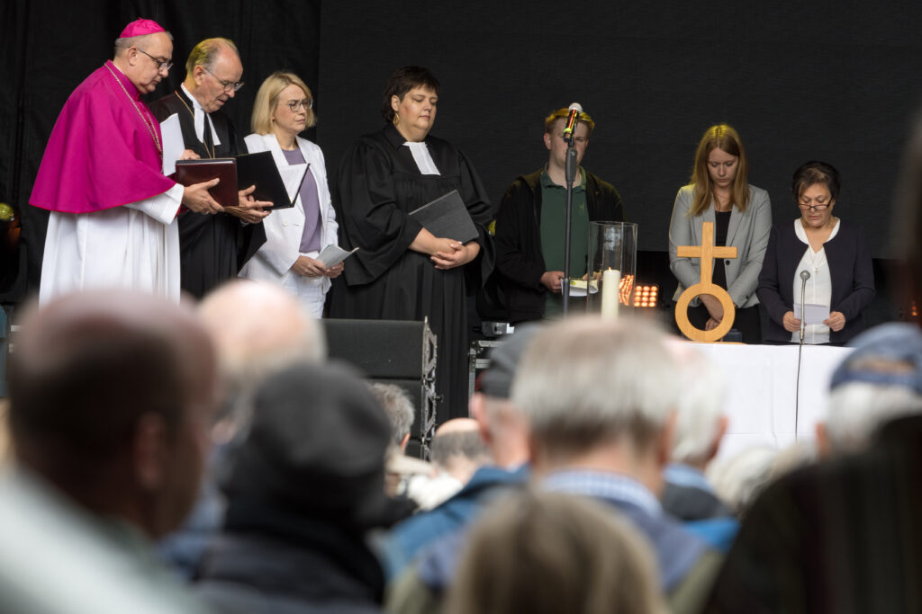 Gebet beim Ökumenischen Gottesdienst am Sonntag