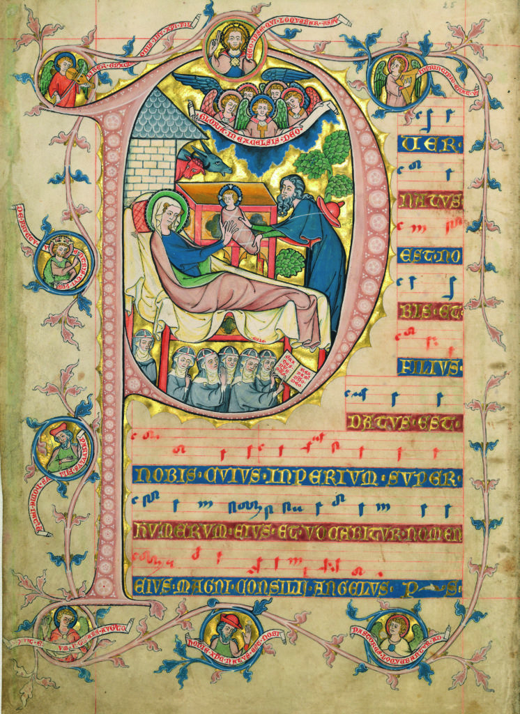 Die Weihnachtsinitiale, Codex Gisle