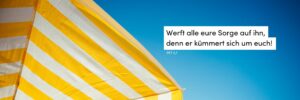 Sommer, Blauer Himmel, Sonnenschirm, gleb