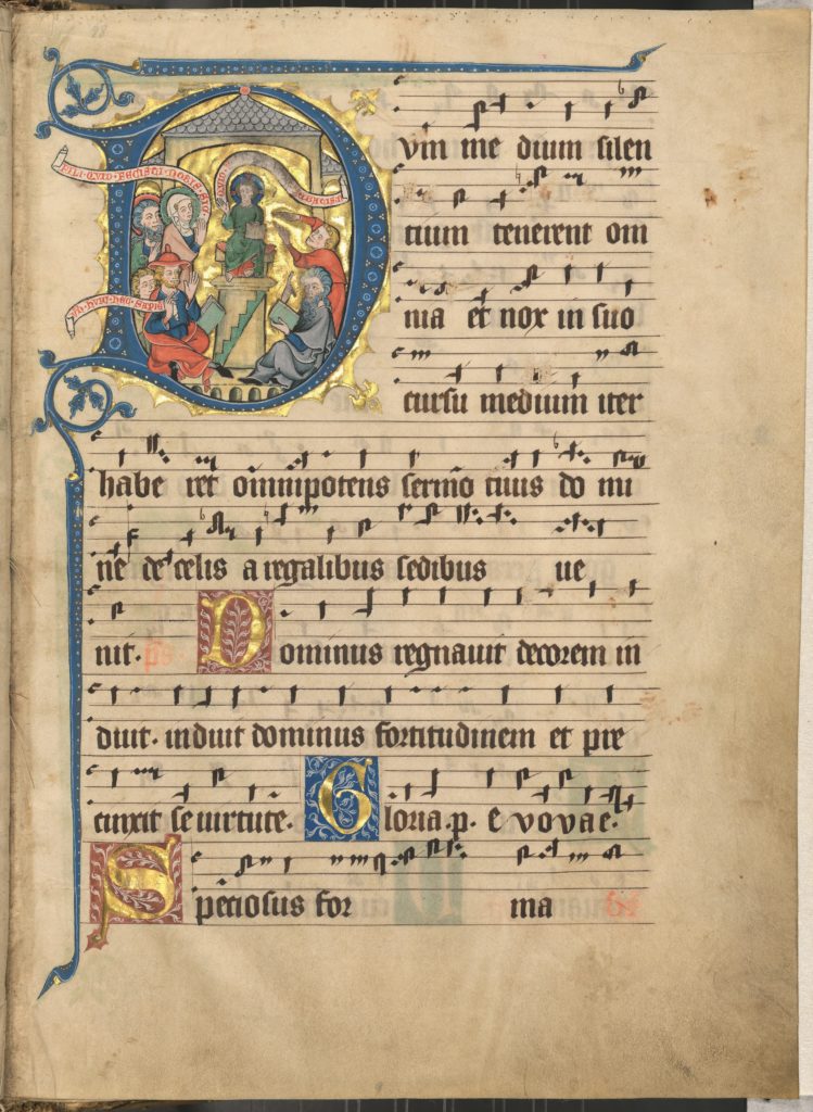Jesus im Tempel, Codex Gisle