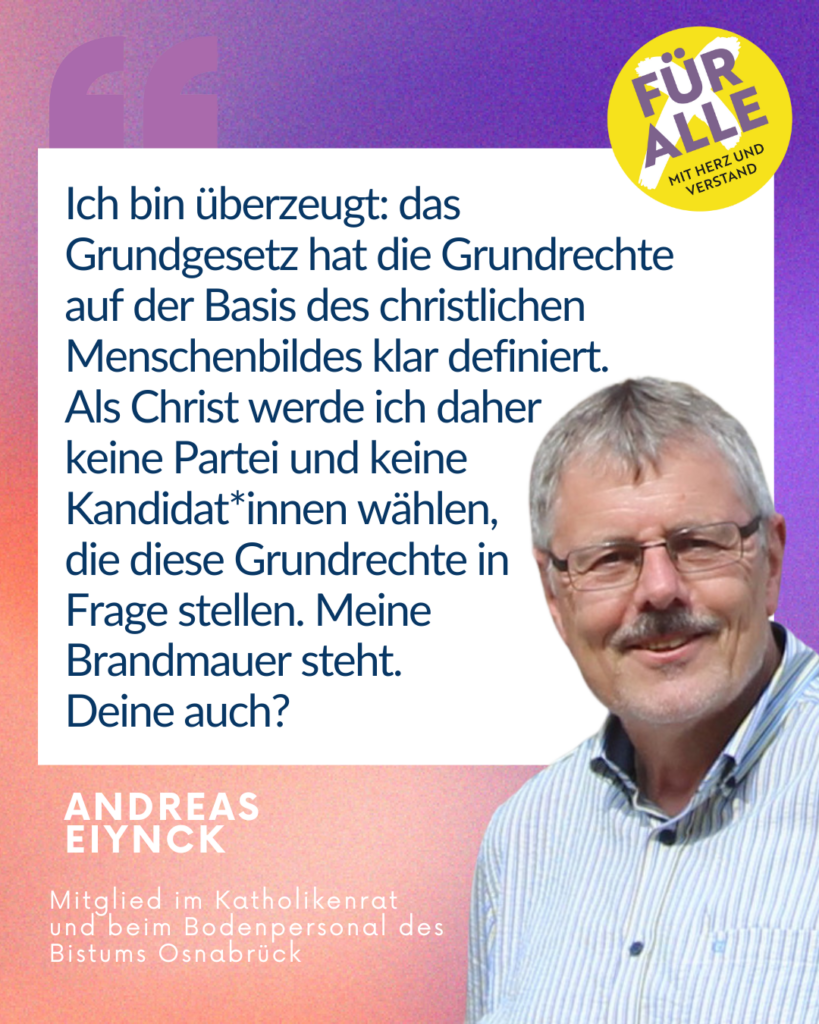 Statement "Für alle"