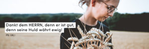 Erntedank, Feld, Getreide
