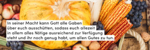 Erntedank