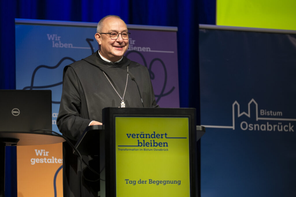 Bischof Dominicus beim Tag der Begegnung im Bistum Osnabrück