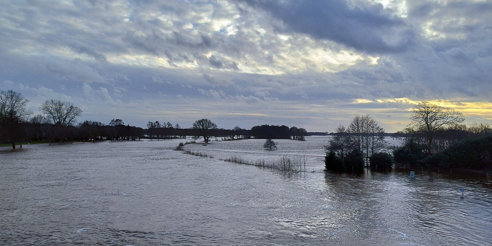 Hochwasser im Emsland