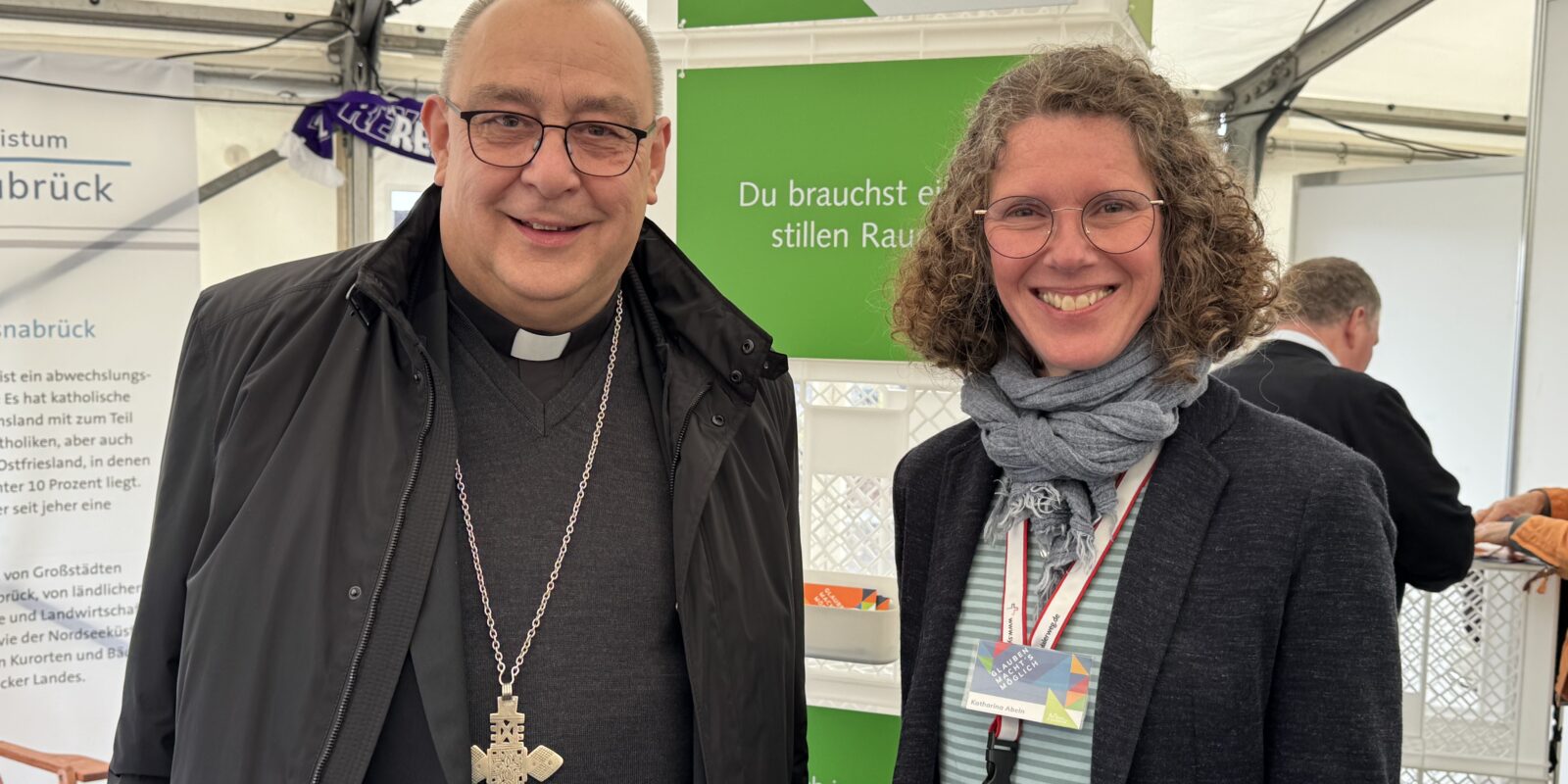 Bischof Dominicus und Katharina Abeln