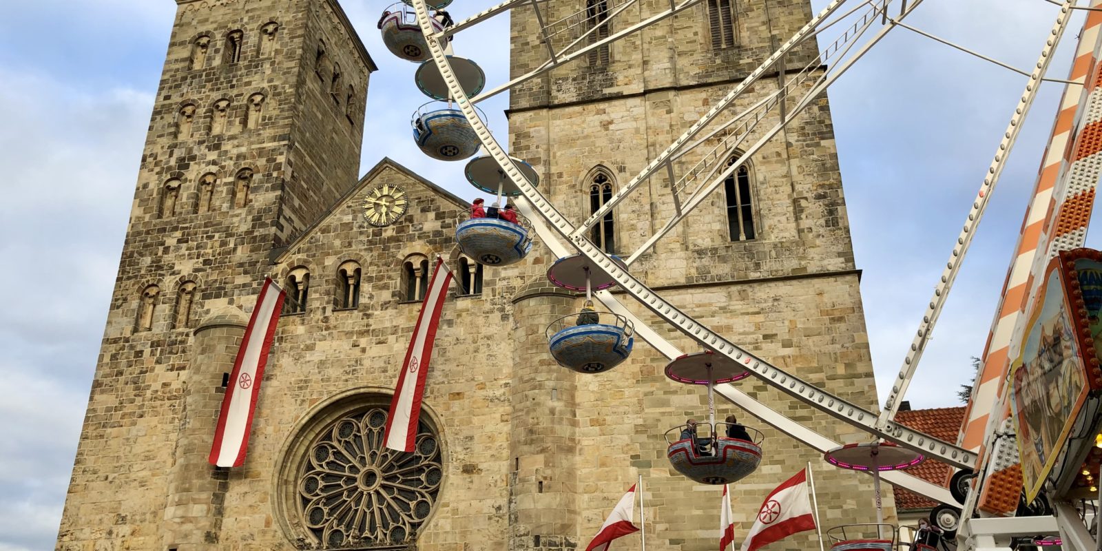 Dom Osnabrück mit Riesenrad