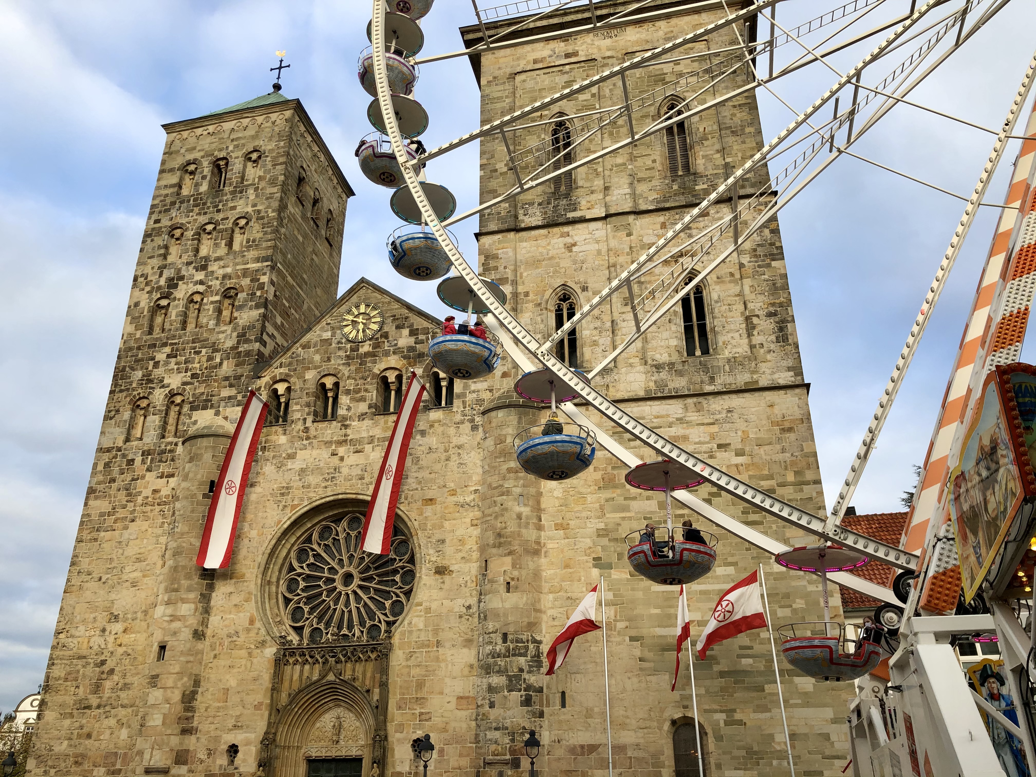 Dom Osnabrück mit Riesenrad