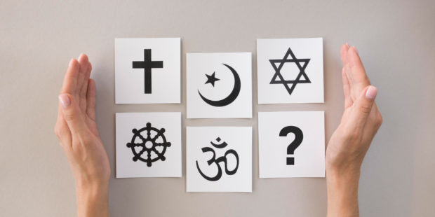 Symbole Weltreligionen