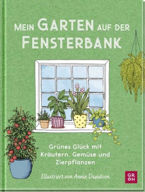 Buchcover Mein Garten auf der Fensterbank