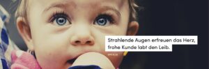Kind, Augen