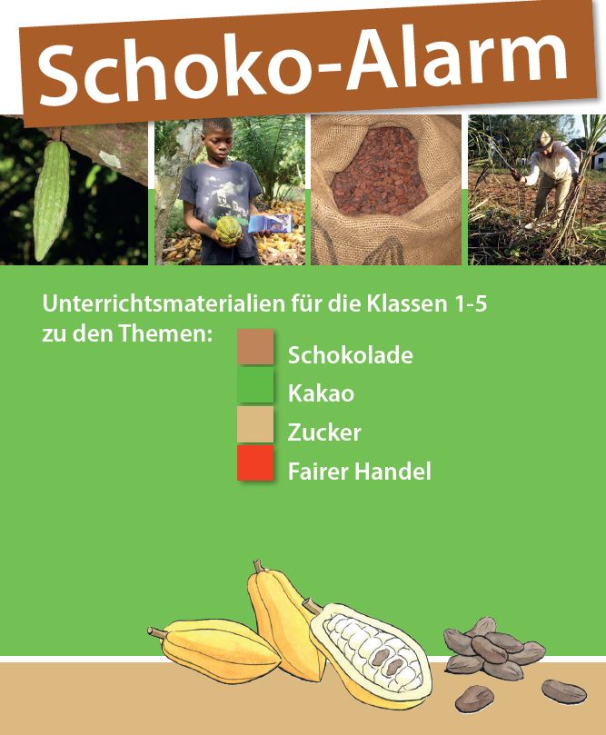 Plakat Schoko-Alarm