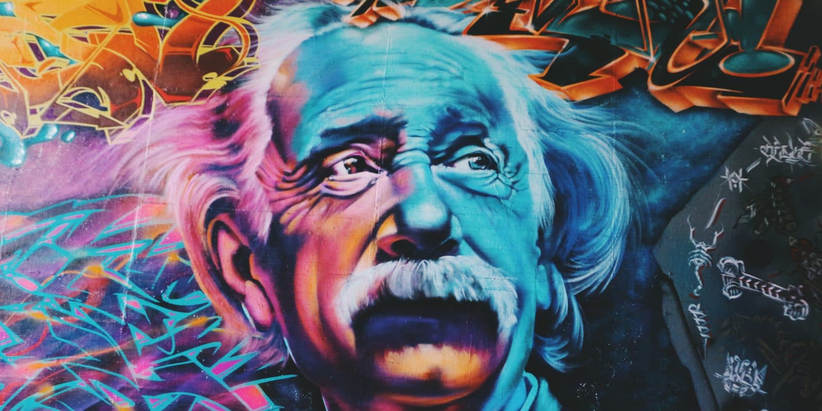 Einstein Graffiti