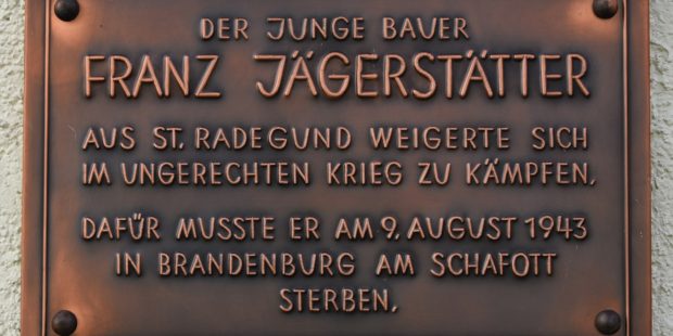 Gedenktafel Franz Jägerstätter