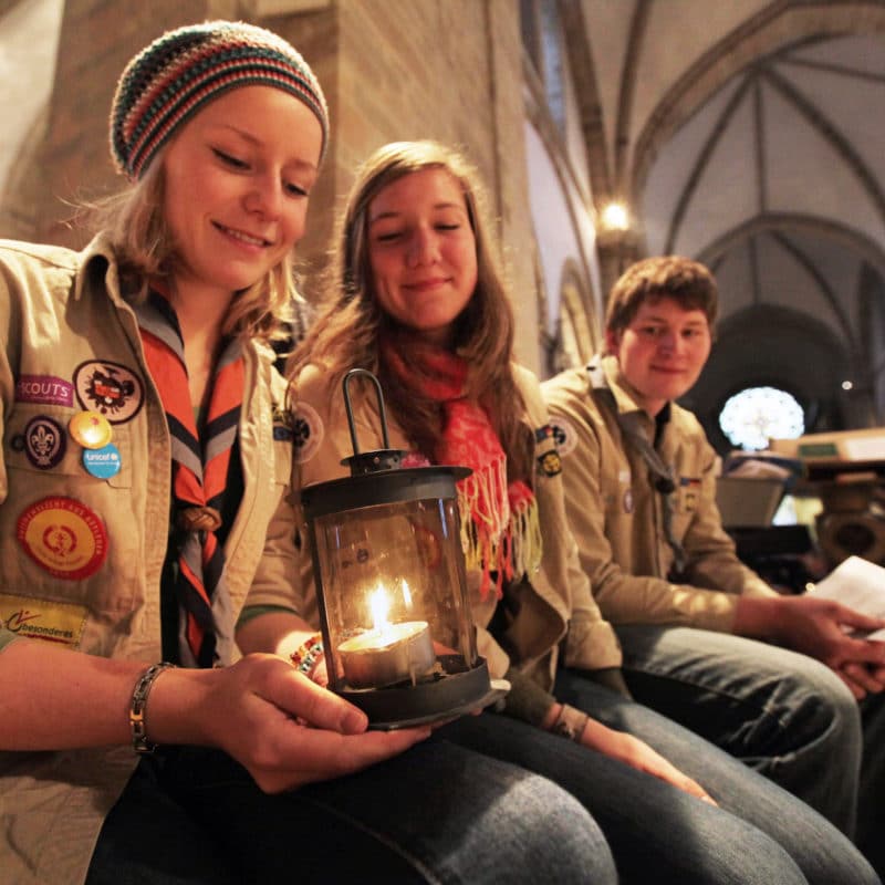 Aussendungsfeier des Friedenslichts im Osnabrücker Dom