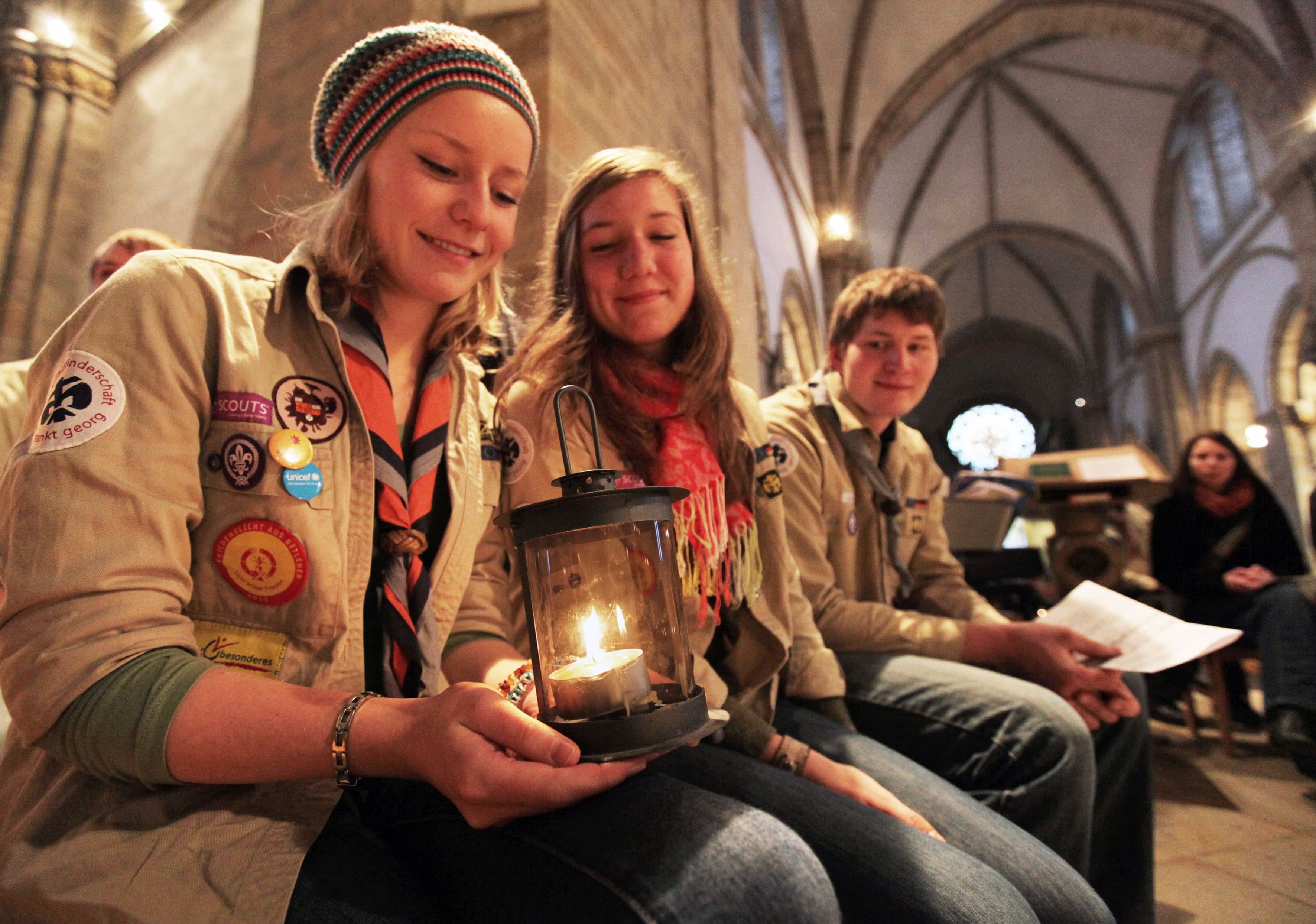 Aussendungsfeier des Friedenslichts im Osnabrücker Dom