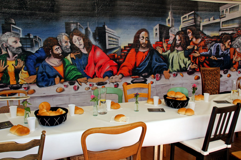 ein gedeckter Tisch