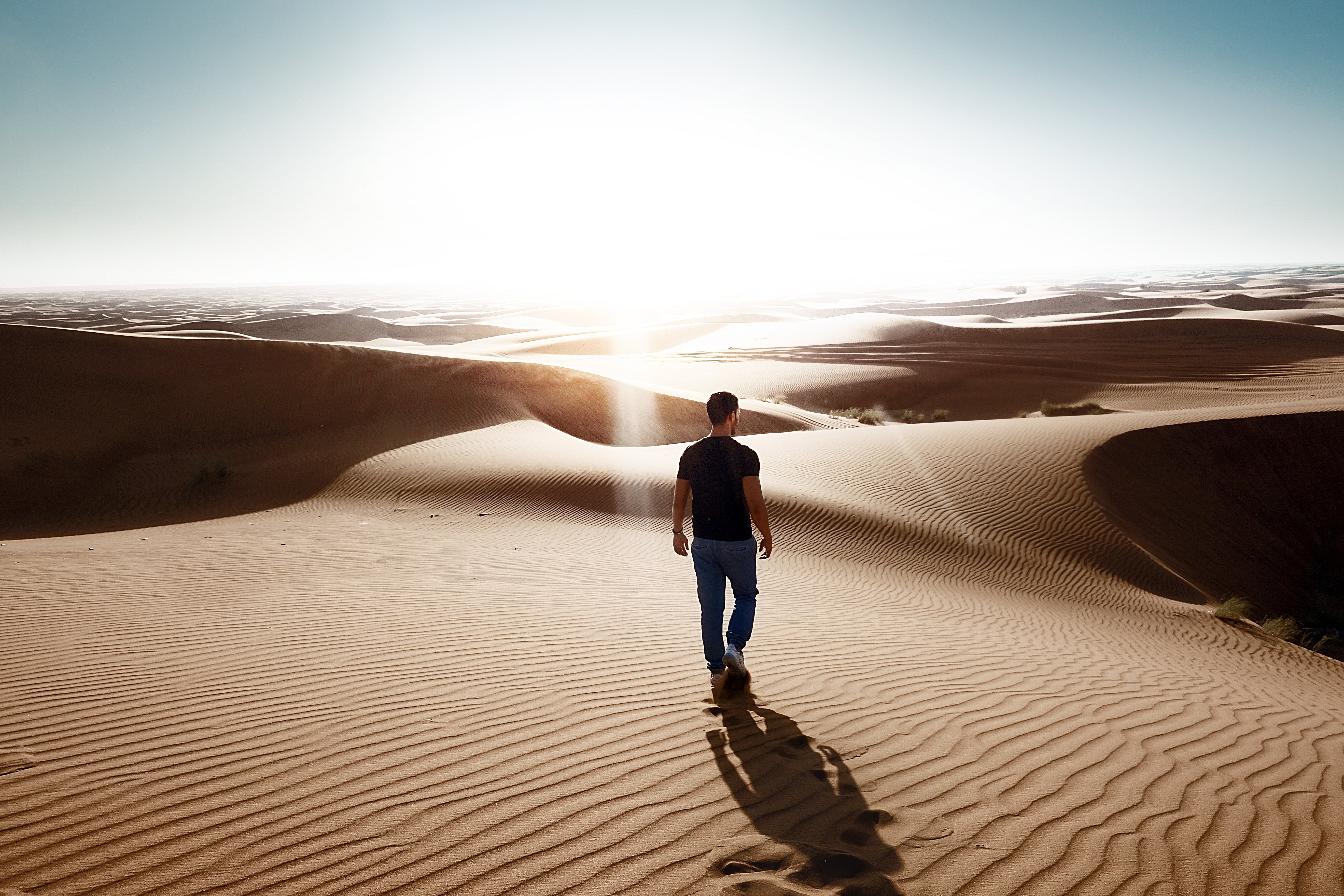 Материальная сторона жизни. Человек в пустыне. Человек один в пустыне. Человек идет по песку. Мужчина в пустыне.