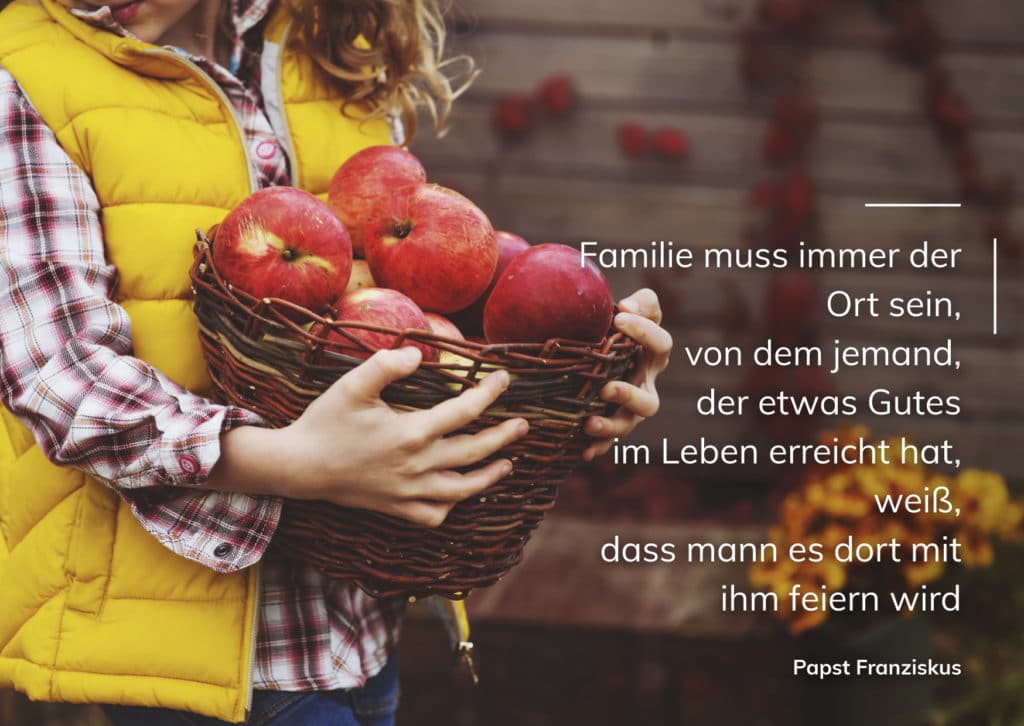 Korb voller Äpfel