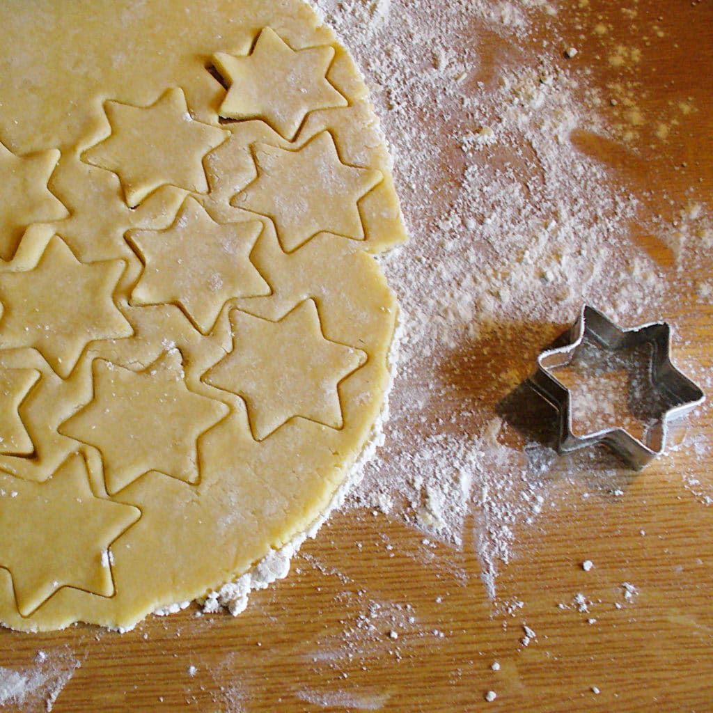 Teig für Weihnachtsplätzchen