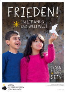 Aktionsplakat zur Aktion Dreikönigssingen 2020