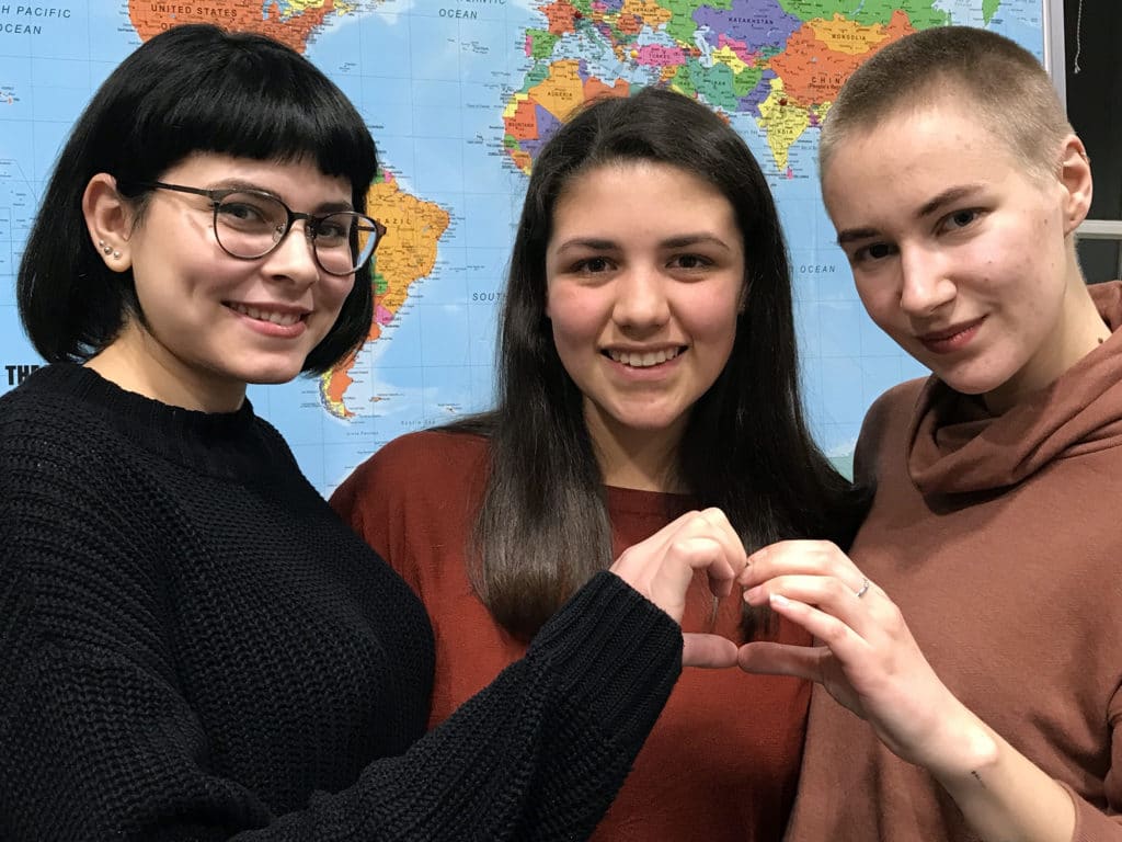 Maria, Magda und Viktoria machen ein BFD in Deutschland