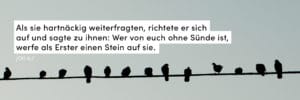 Vögel, Reihe, grau