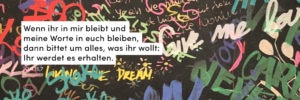 Graffiti, Schrift, Worte, bunt