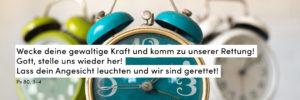 Wecker, bunt