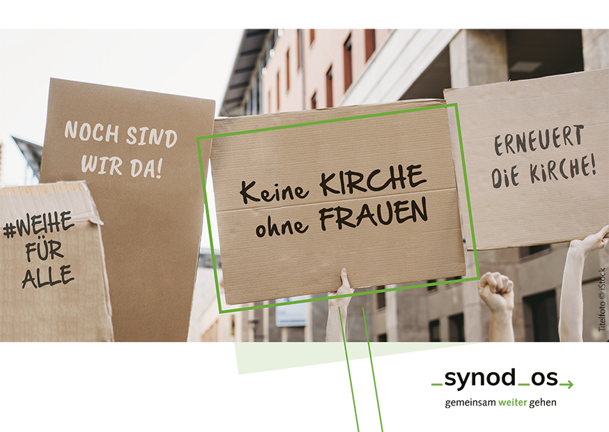 Postkarte Keine Kirche ohne Frauen