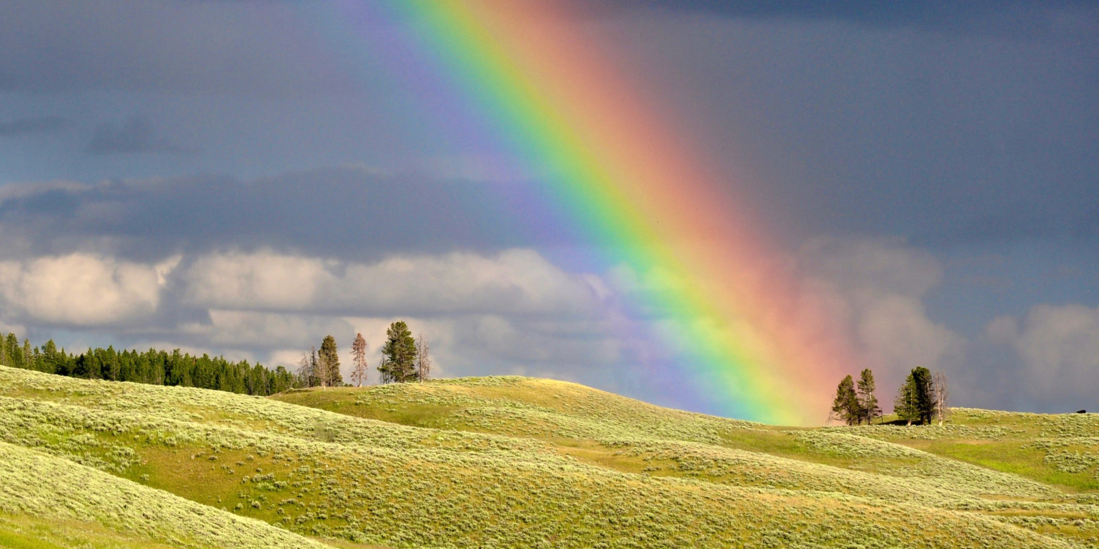 Regenbogen am Himmel