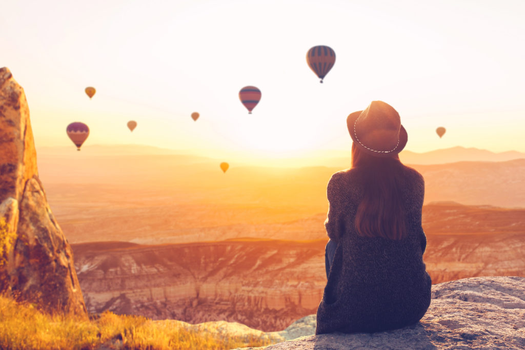 Heißluftballons