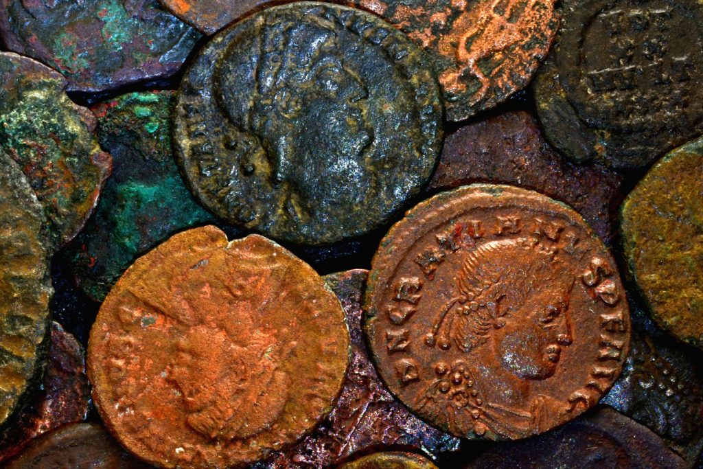 Münzen, Römer, Antike