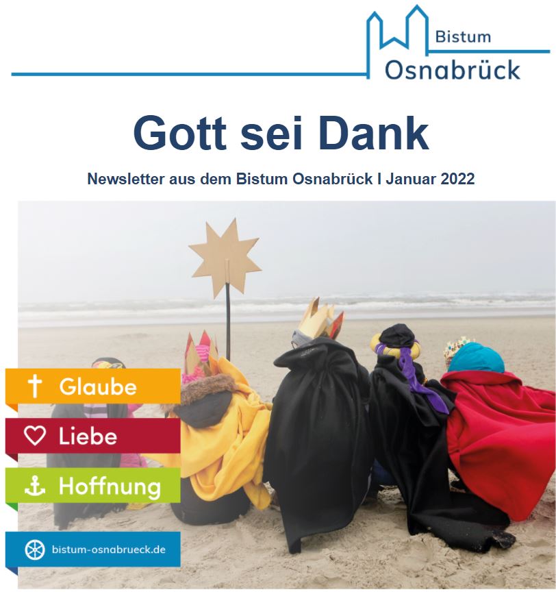 Titelbild Newsletter Januar Bistum Osnabrück