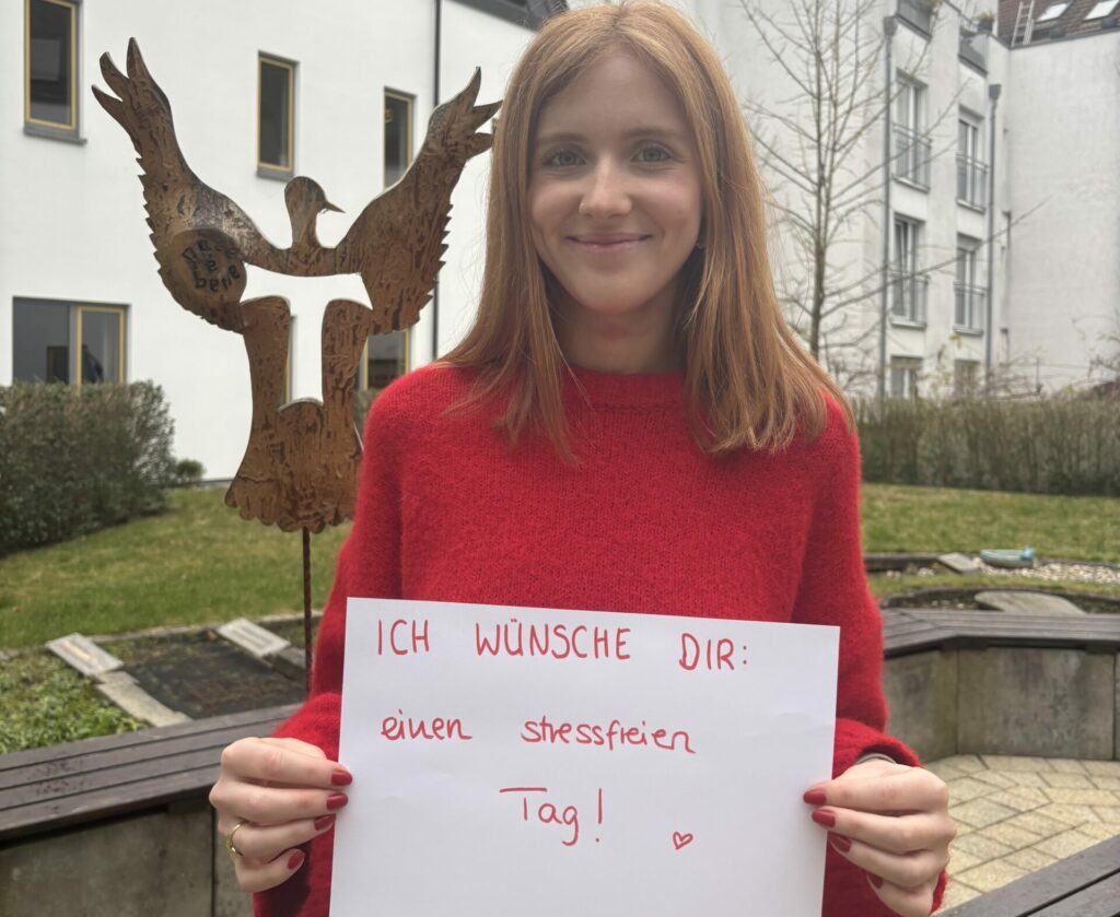 Charlotte Knopp mit Wunsch für den Adventskalender