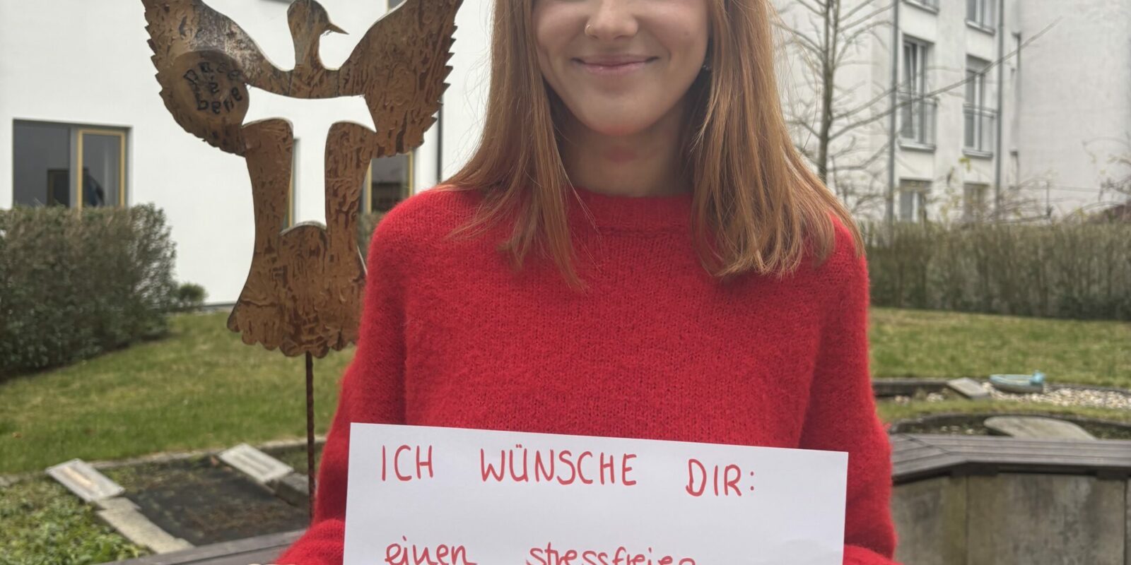 Charlotte Knopp mit Wunsch für den Adventskalender