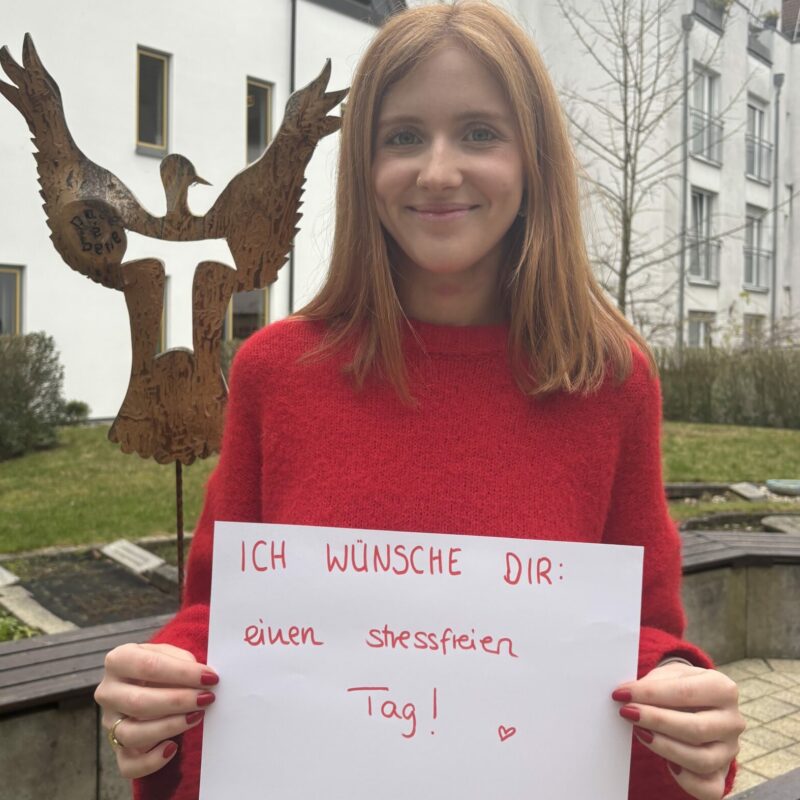 Charlotte Knopp mit Wunsch für den Adventskalender