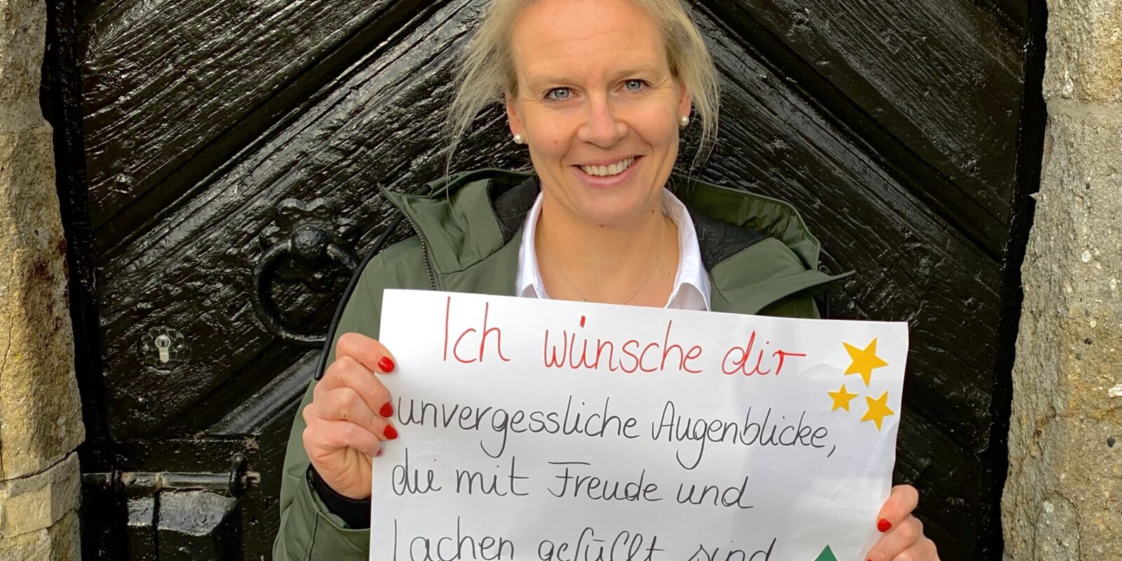 Michaela Brand mit Wunsch für den Adventskalender 2024