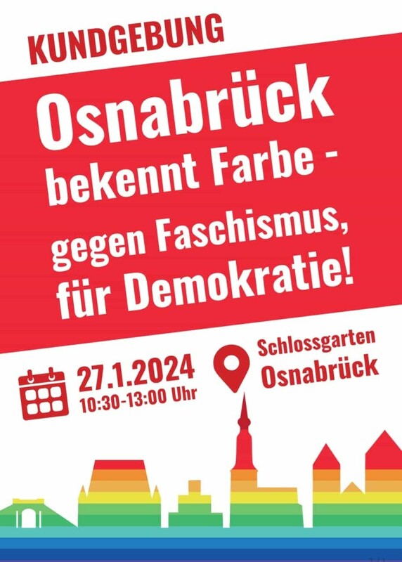 Osnabrücker Stiftungsschulen rufen zur Teilnahme an Demonstration für Demokratie auf