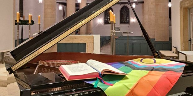 Klavier in der Kleinen Kirche in Osnabrück