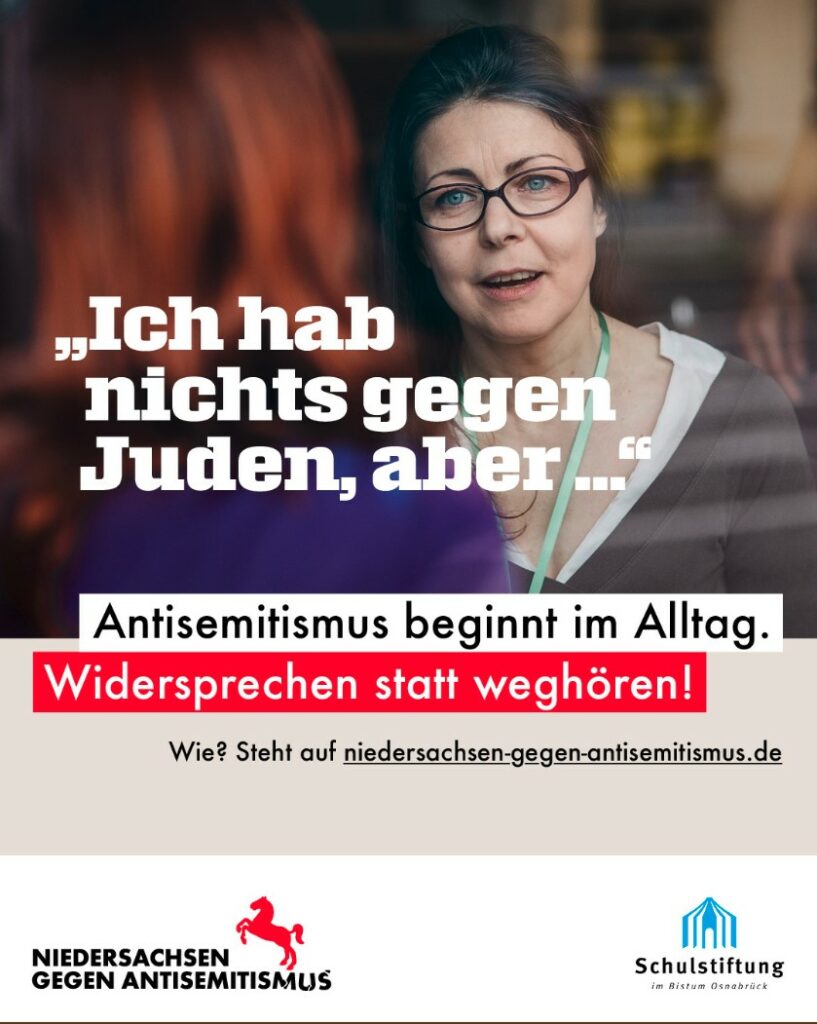 Landesweite Kampagne gegen Antisemitismus