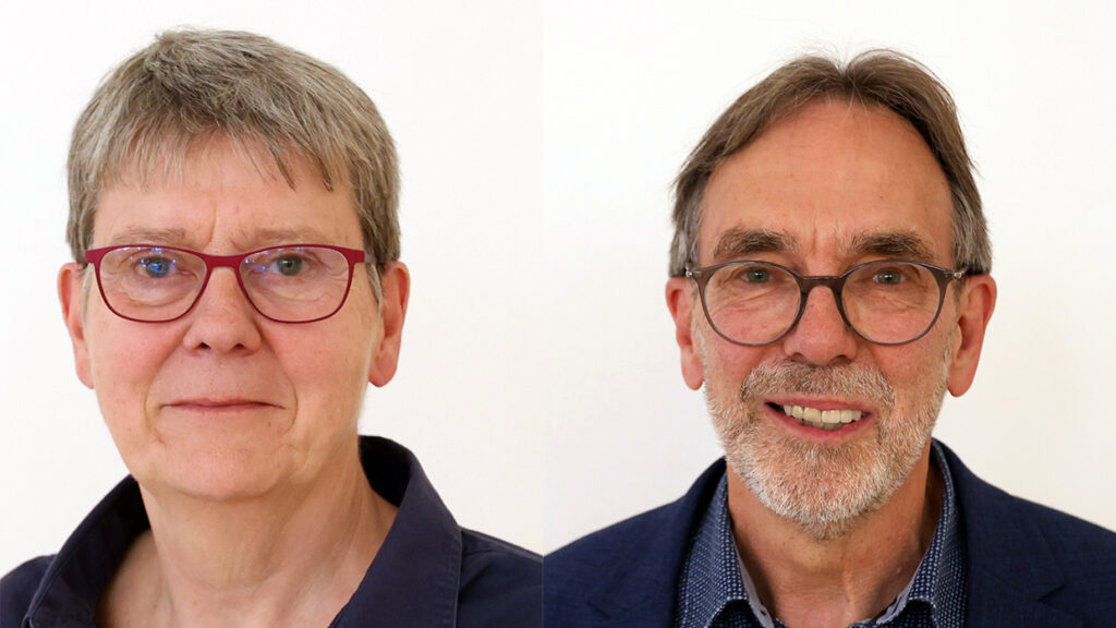 Neue unabhängige Ansprechpersonen für geistlichen missbrauch im Bistum Osnabrück: Maria Feimann und Michael Oesterheld .