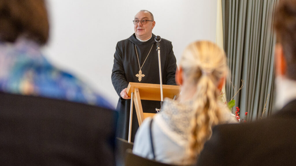 Bischof Dominicus beim Neujahrsempfang 2026 des Bistums Osnabrück.