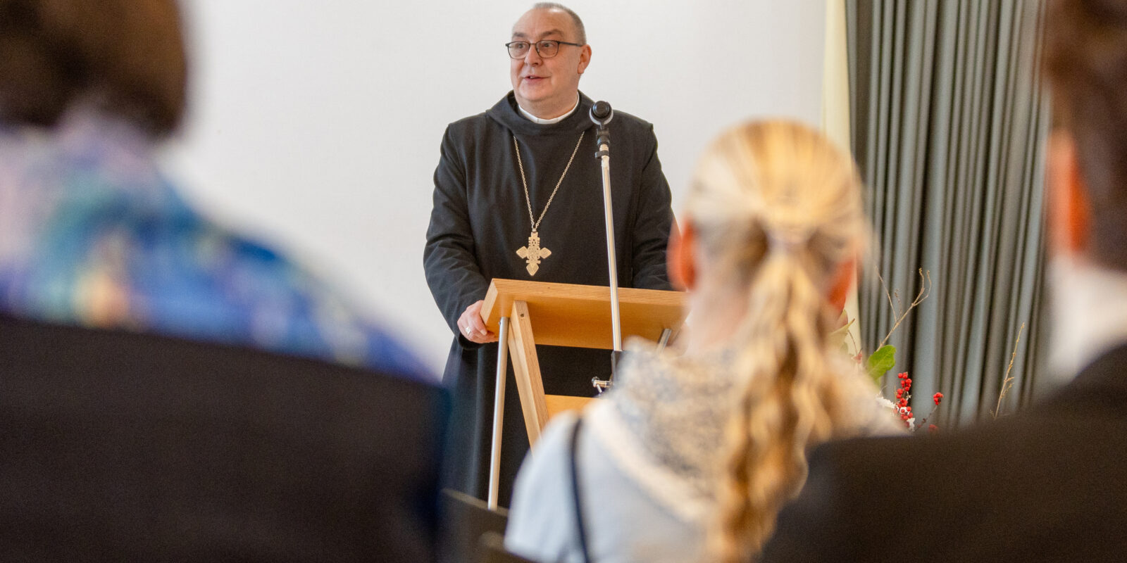 Bischof Dominicus beim Neujahrsempfang 2026 des Bistums Osnabrück.